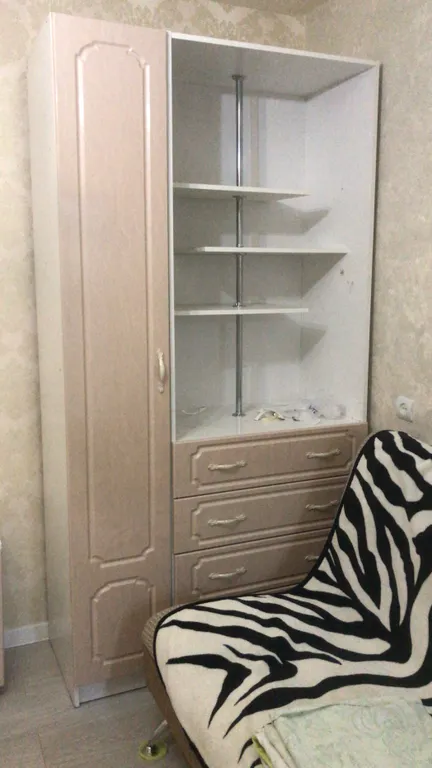 Квартира однокомнатная на улице Первомайской, 50 м², Переславль-Залесский — спальня, фото 2