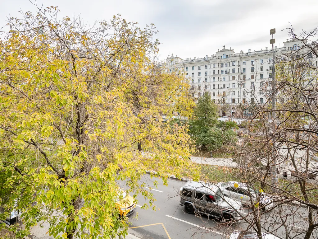 Квартира двухкомнатная у Маяковской, в Тверском, 54 м², Москва — вид из окна, фото 2