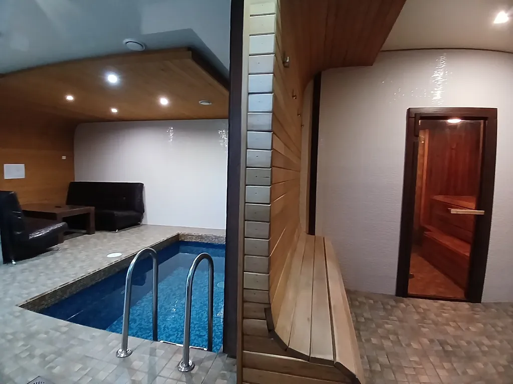 Гостевой дом с бассейном и баней на дровах