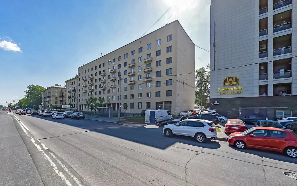 Апартаменты однокомнатные в Красногвардейском, 35 м², Санкт-Петербург — двор, фото 2