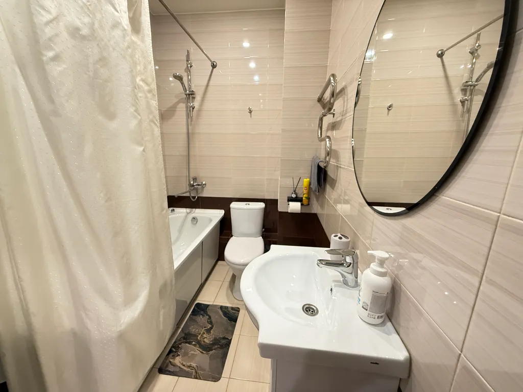 Квартира однокомнатная в Октябрьском, 47 м², Иркутск — фото 12