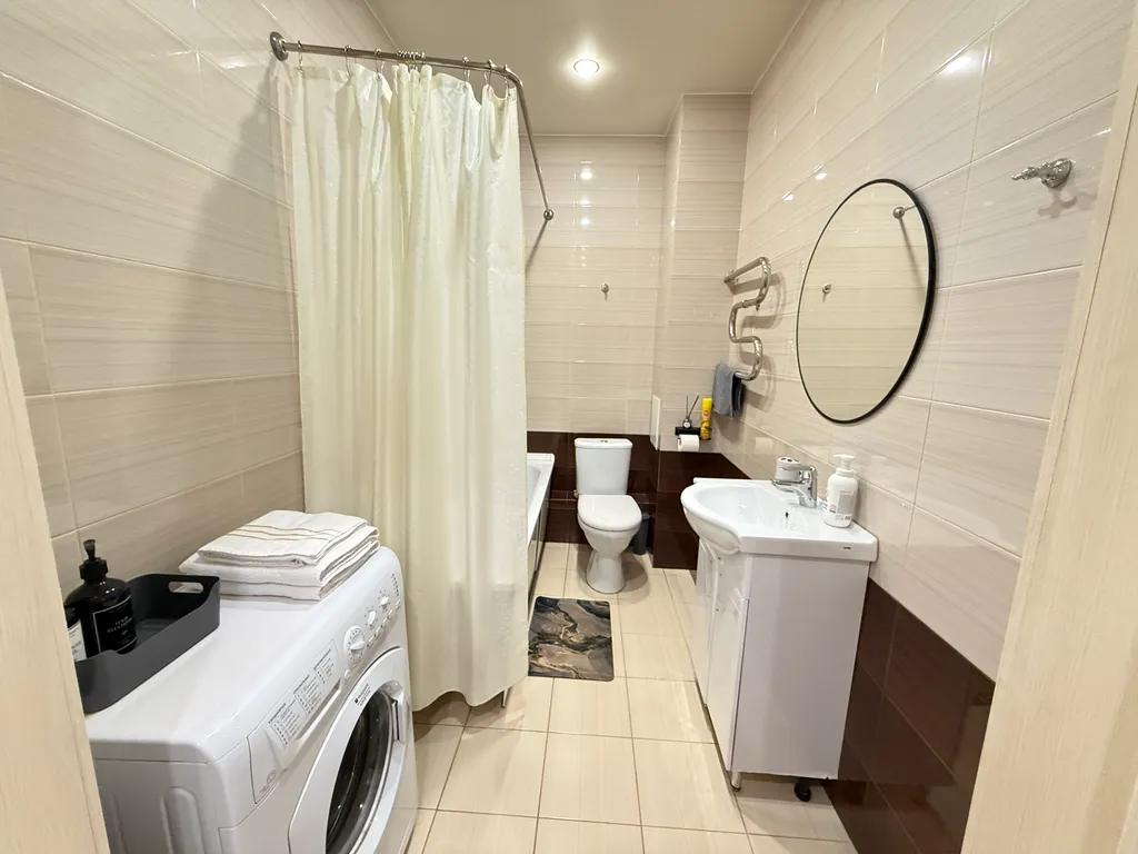 Квартира однокомнатная в Октябрьском, 47 м², Иркутск — фото 32