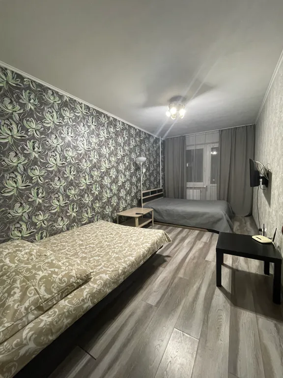 Квартира однокомнатная на улице Волотовской, 40 м², Великий Новгород — спальня, фото 3