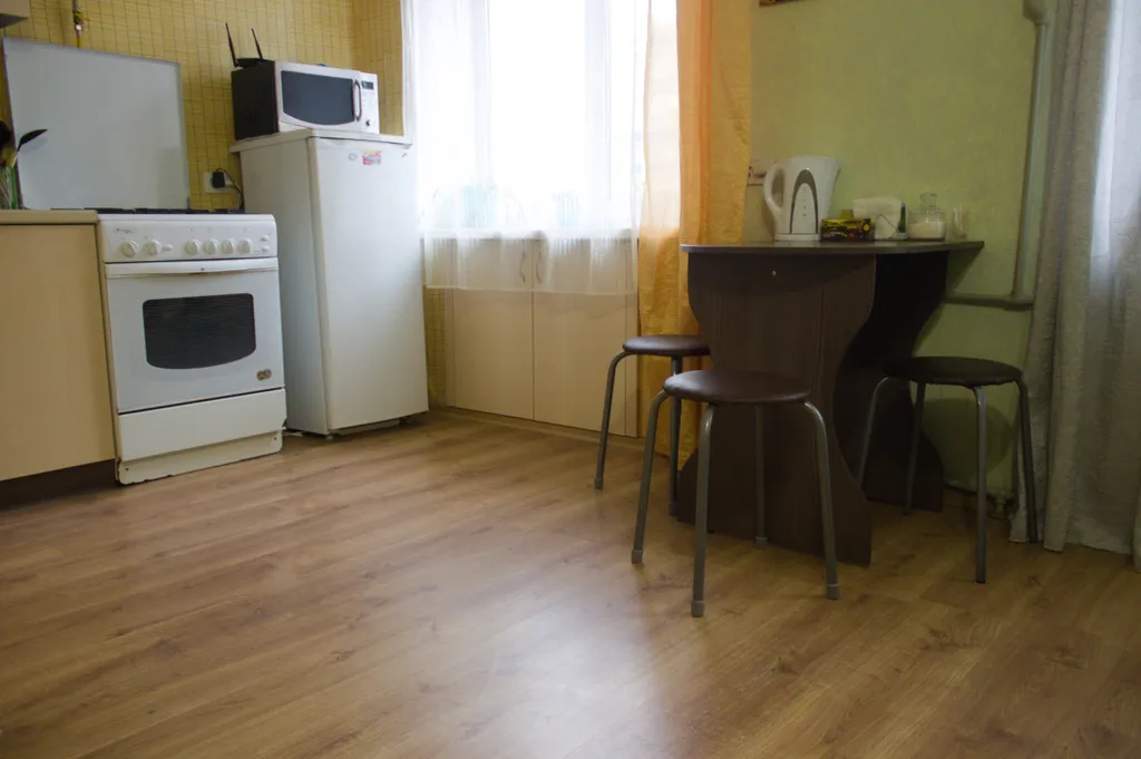 Квартира однокомнатная на улице Глеба Успенского, 35 м², Рыбинск — кухня, фото 3