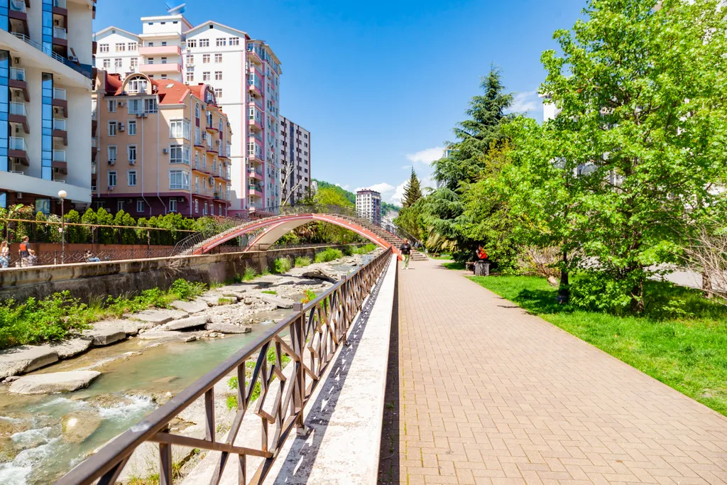 Студия однокомнатная на улице Волжской, 25 м², Сочи — фото 14