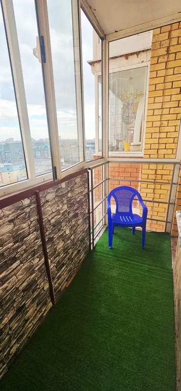 Квартира однокомнатная в Ново-Савиновском, 70 м², Казань — вид из окна, фото 2