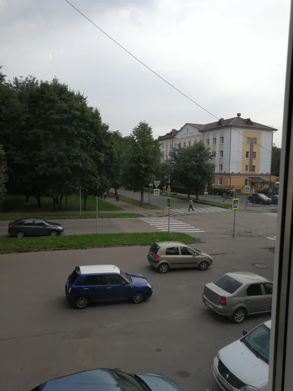 Апартаменты однокомнатные на улице Новолучанской, 31 м², Великий Новгород — вид из окна