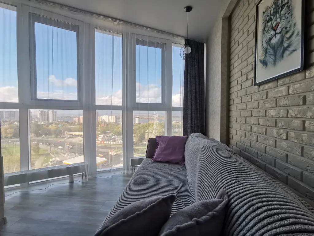 Квартира однокомнатная в Октябрьском, 45 м², Самара — фото 18