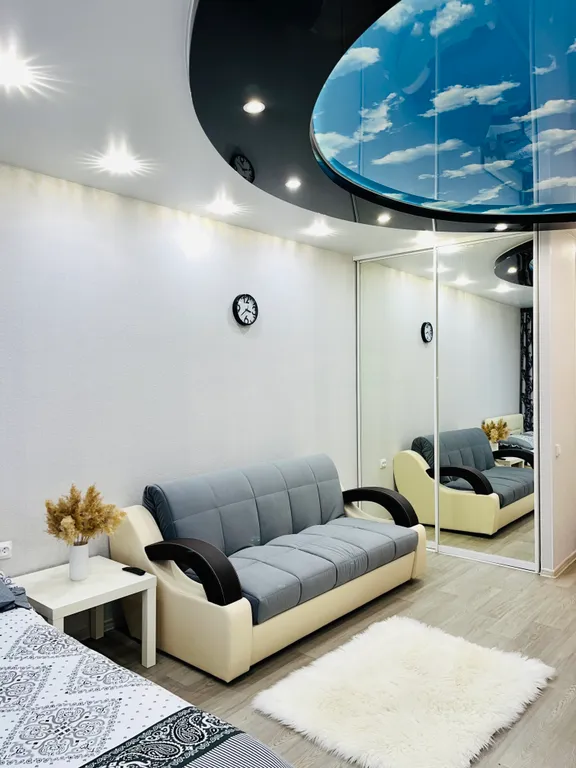 Студия однокомнатная на улице Гайдаре, 35 м², Дзержинск — спальня, фото 3