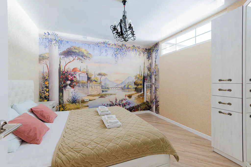 Квартира трёхкомнатная на улице Пирогова, 70 м², Чебоксары — спальня, фото 3