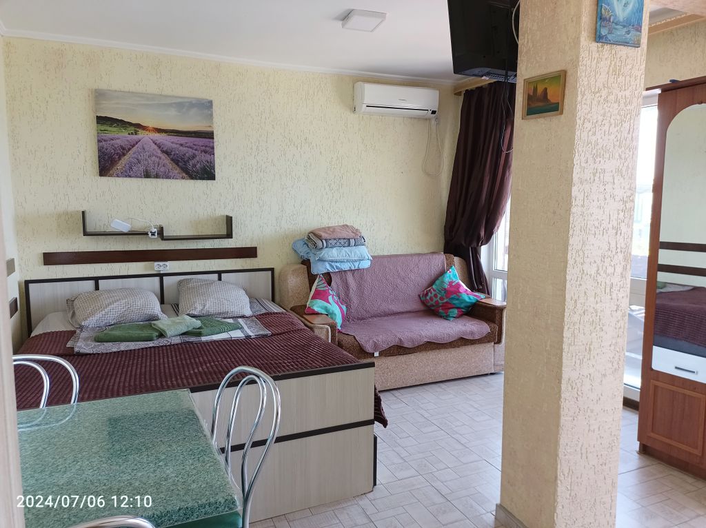 Семейный номер Студия с видом на море — Beach Hotel Новая Династия, фото 2 из 5