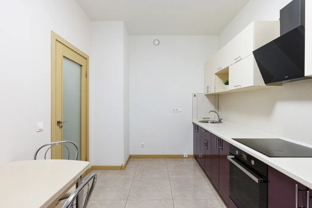 Квартира однокомнатная у метро Ботанический сад, 40 м², Москва — кухня, фото 4