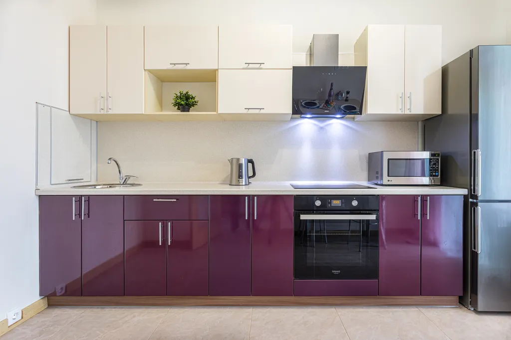 Квартира однокомнатная у метро Ботанический сад, 40 м², Москва — кухня