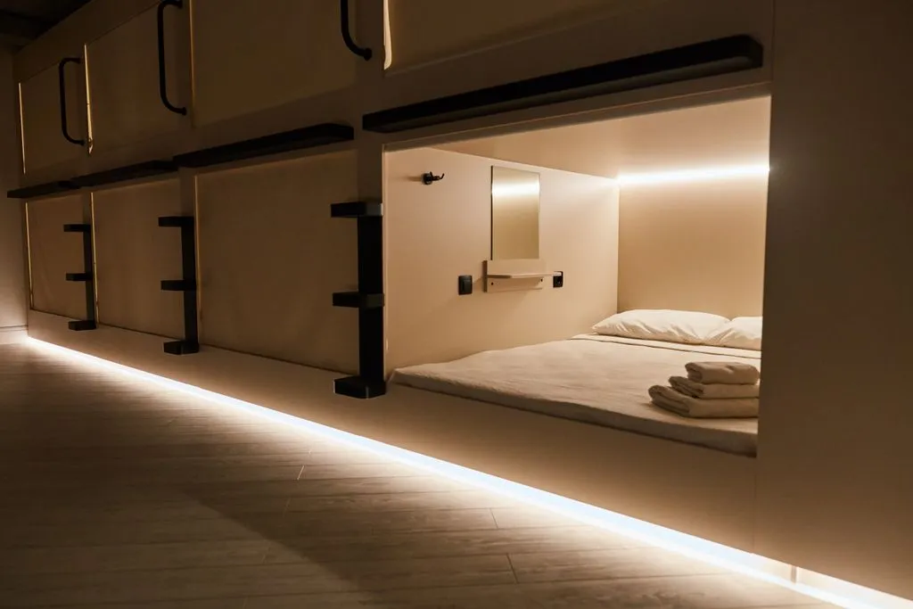 Двухместный номер с 1 кроватью двухместная капсула