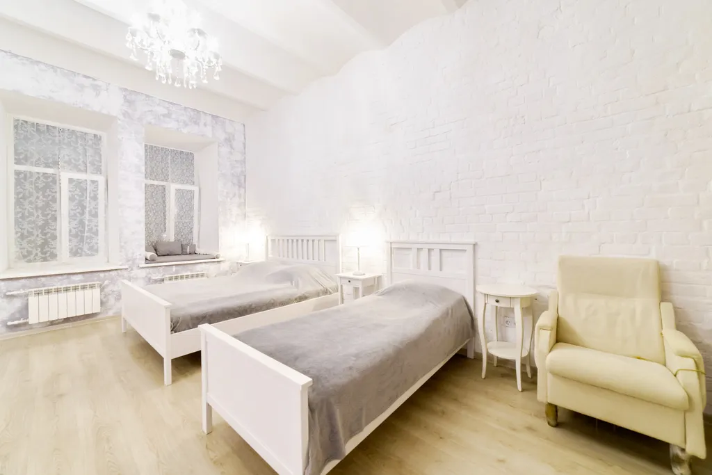 Квартира однокомнатная в Нижегородском, 59 м², Нижний Новгород — спальня, фото 8