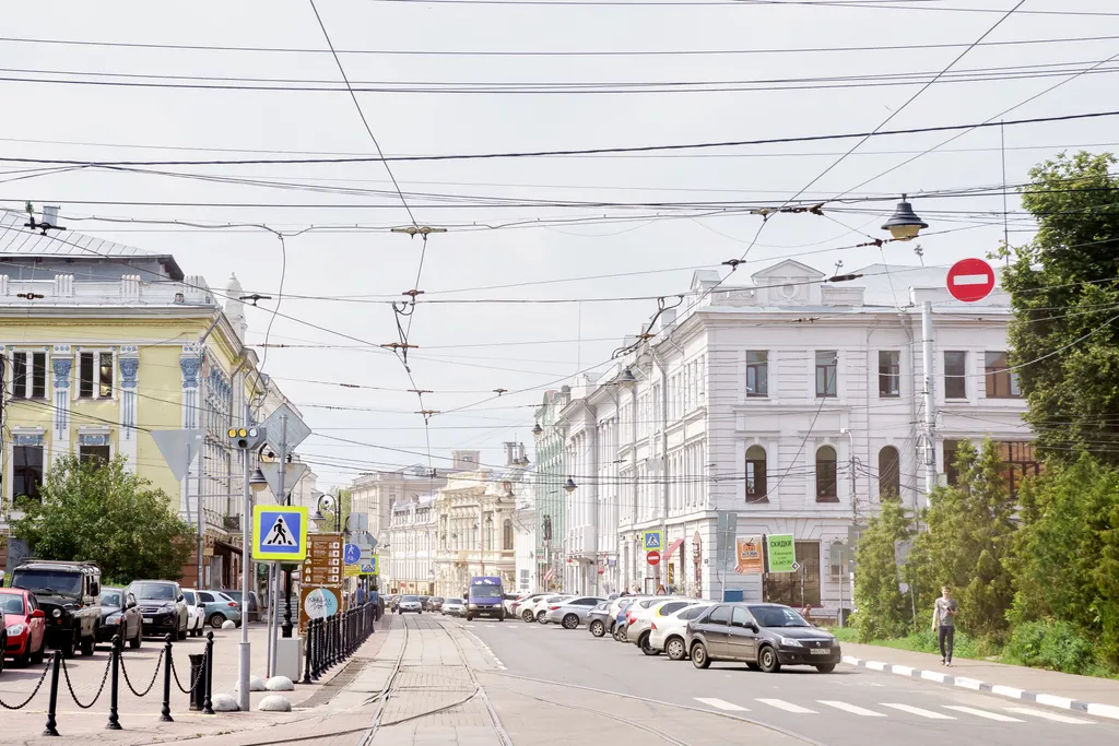 Квартира однокомнатная в Нижегородском, 59 м², Нижний Новгород — двор