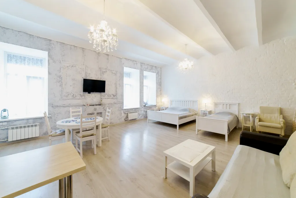 Квартира однокомнатная в Нижегородском, 59 м², Нижний Новгород — спальня, фото 3