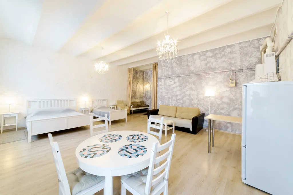 Квартира однокомнатная в Нижегородском, 59 м², Нижний Новгород — спальня, фото 6