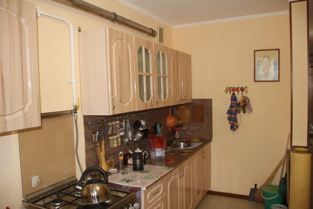 Квартира двухкомнатная на улице Российской, 56 м², Дивеево — кухня