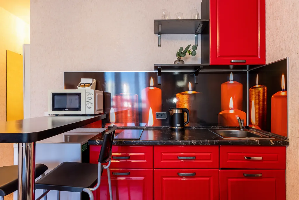 Студия однокомнатная в Московском, 30 м², Нижний Новгород — кухня