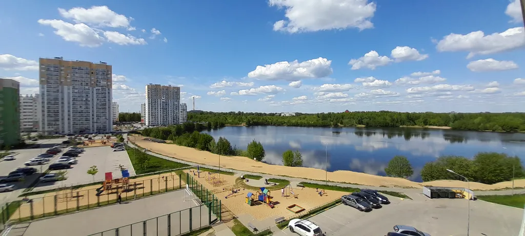Студия однокомнатная в Московском, 30 м², Нижний Новгород — вид из окна