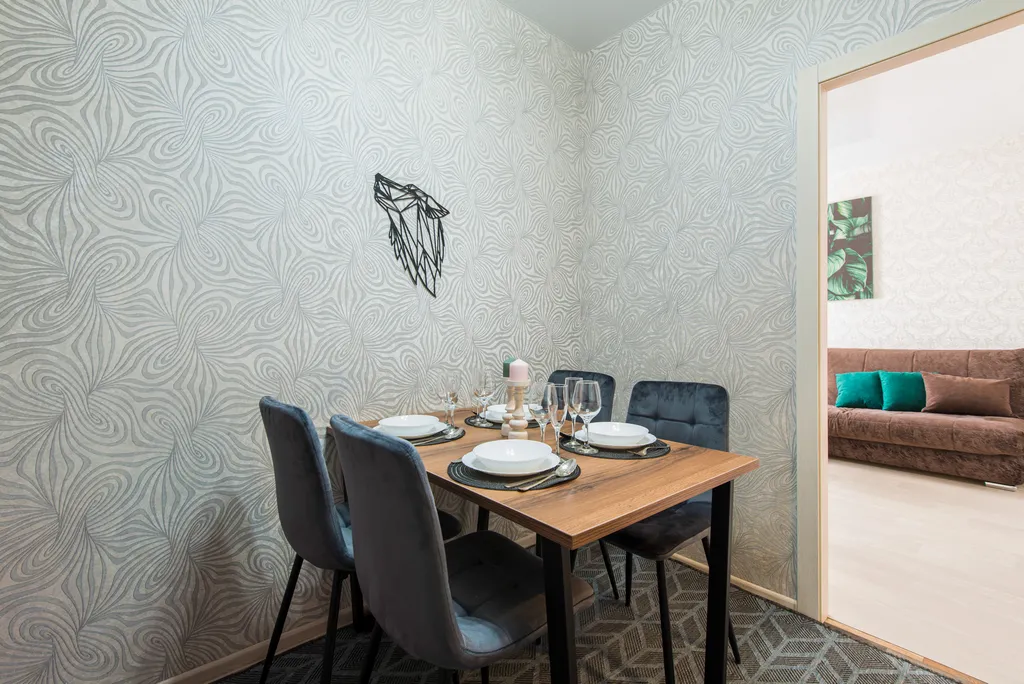 Квартира двухкомнатная на улице Пирогова, 44 м², Чебоксары — кухня, фото 6