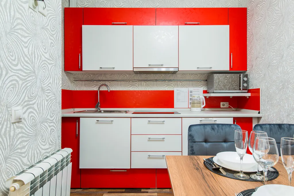 Квартира двухкомнатная на улице Пирогова, 44 м², Чебоксары — кухня, фото 10