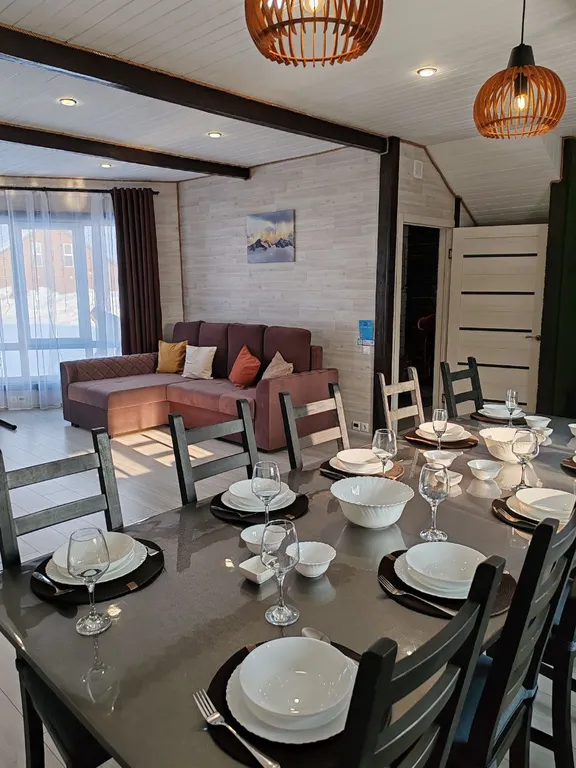 Шале Маверик с видом на горы — баня, чан, до 14 гостей, Шерегеш