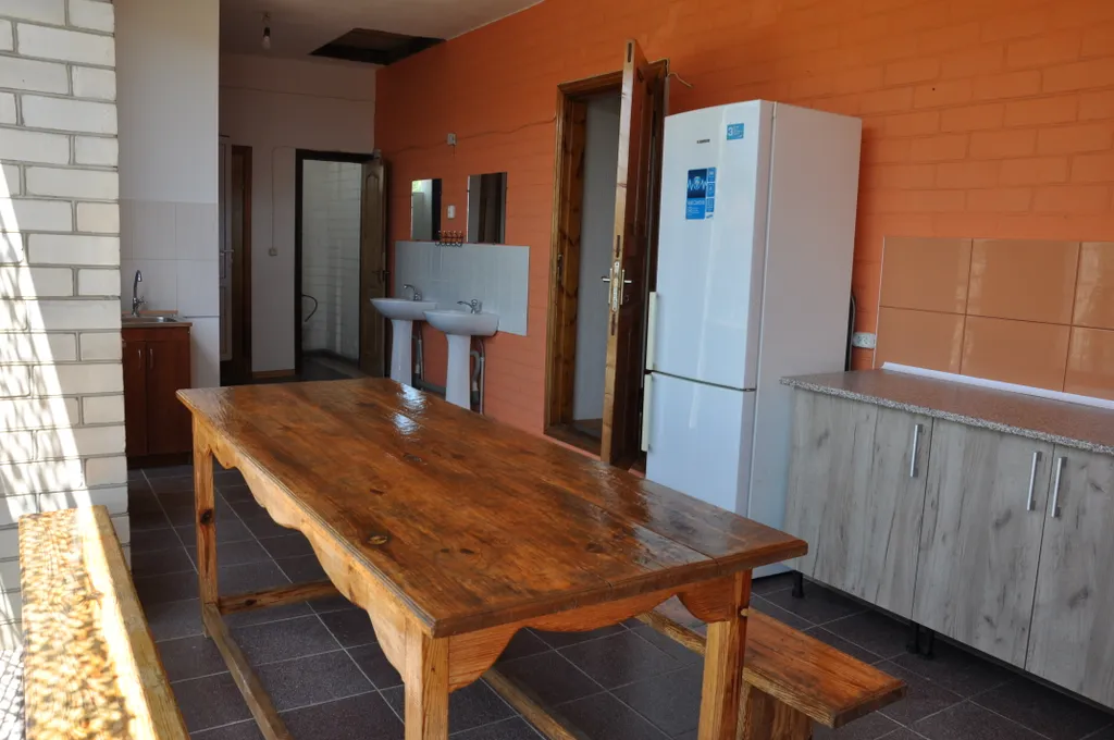 Пол дома с двумя спальнями и залом