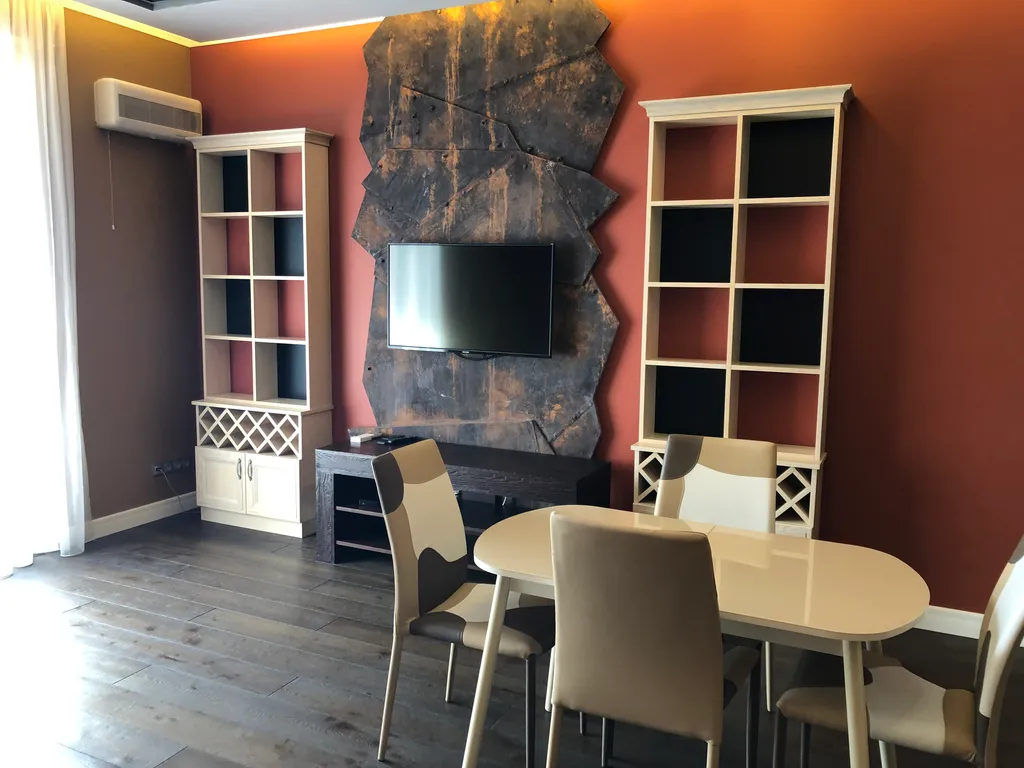 Студия однокомнатная на улице Щорсе, 45 м², Ялта — кухня, фото 2