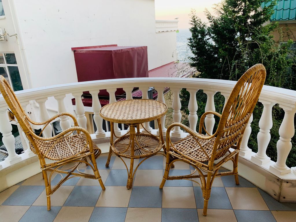 Двухместный номер с 1 кроватью стандартный с видом на море на 3 этаже — спальное место