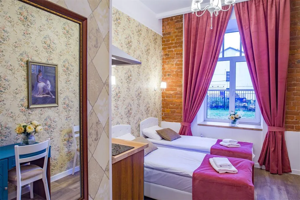 Двухместный номер с 2 отдельными кроватями стандарт — Port Comfort Petrovskiy, фото 2 из 5