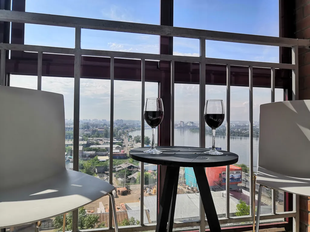 Квартира однокомнатная на улице Сурнова, 45 м², Иркутск — вид из окна, фото 3