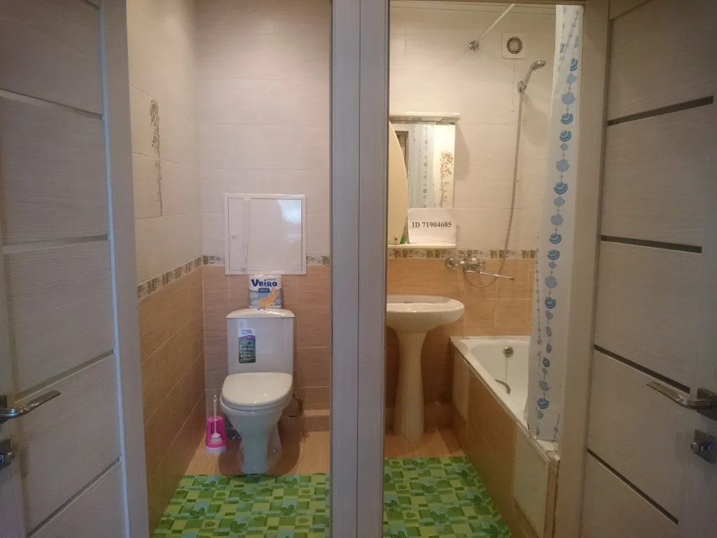 Квартира двухкомнатная на улице Глазунова, 50 м², Хоста — фото 10