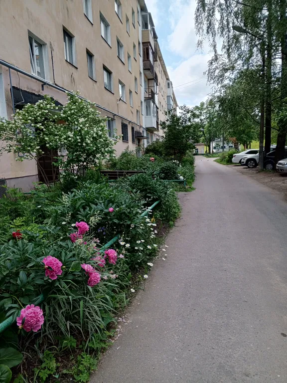 Квартира однокомнатная на улице Тимура Фрунзе - Оловянка, 30 м², Великий Новгород — двор, фото 2
