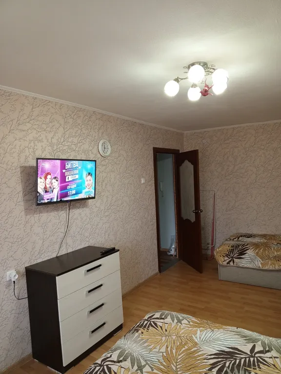 Квартира однокомнатная на улице Тимура Фрунзе - Оловянка, 30 м², Великий Новгород — спальня