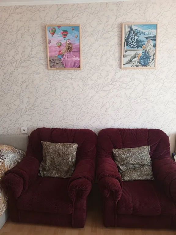 Квартира однокомнатная на улице Тимура Фрунзе - Оловянка, 30 м², Великий Новгород — спальня, фото 6