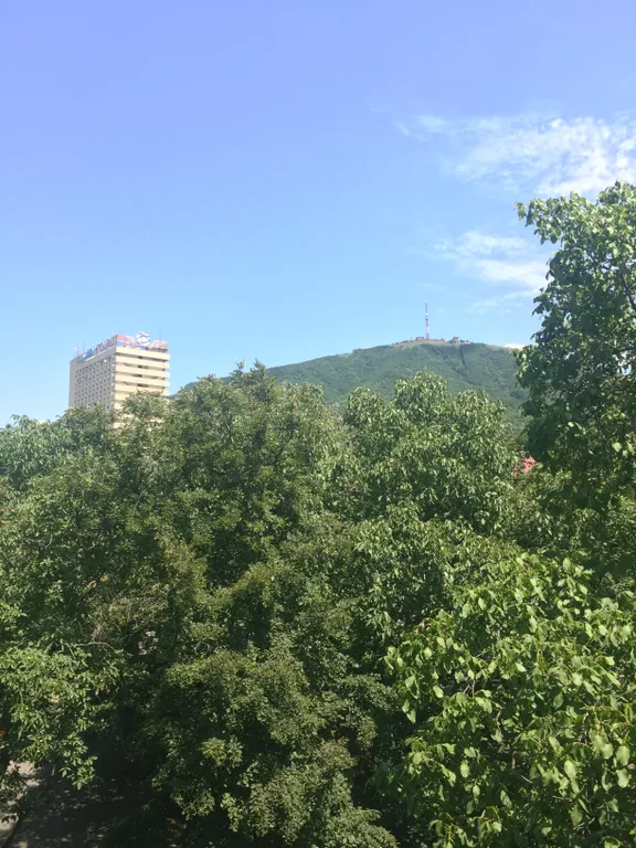 Квартира однокомнатная на улице Университетской, 30 м², Пятигорск — вид из окна