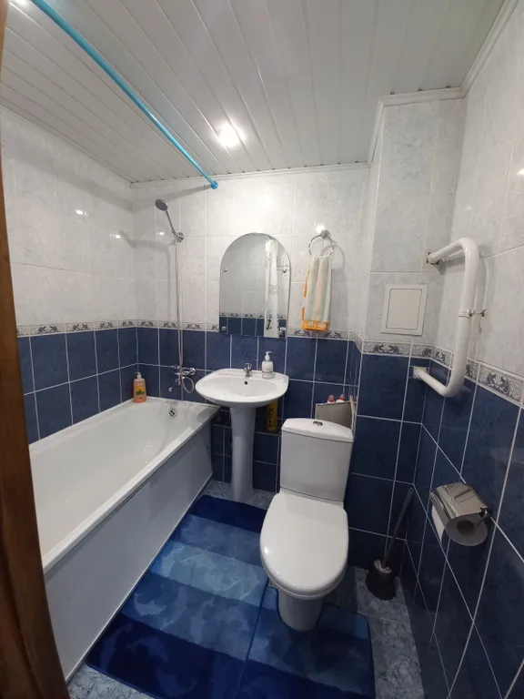 Квартира однокомнатная в микрорайоне 5-й, 40 м², Камышин — ванная комната