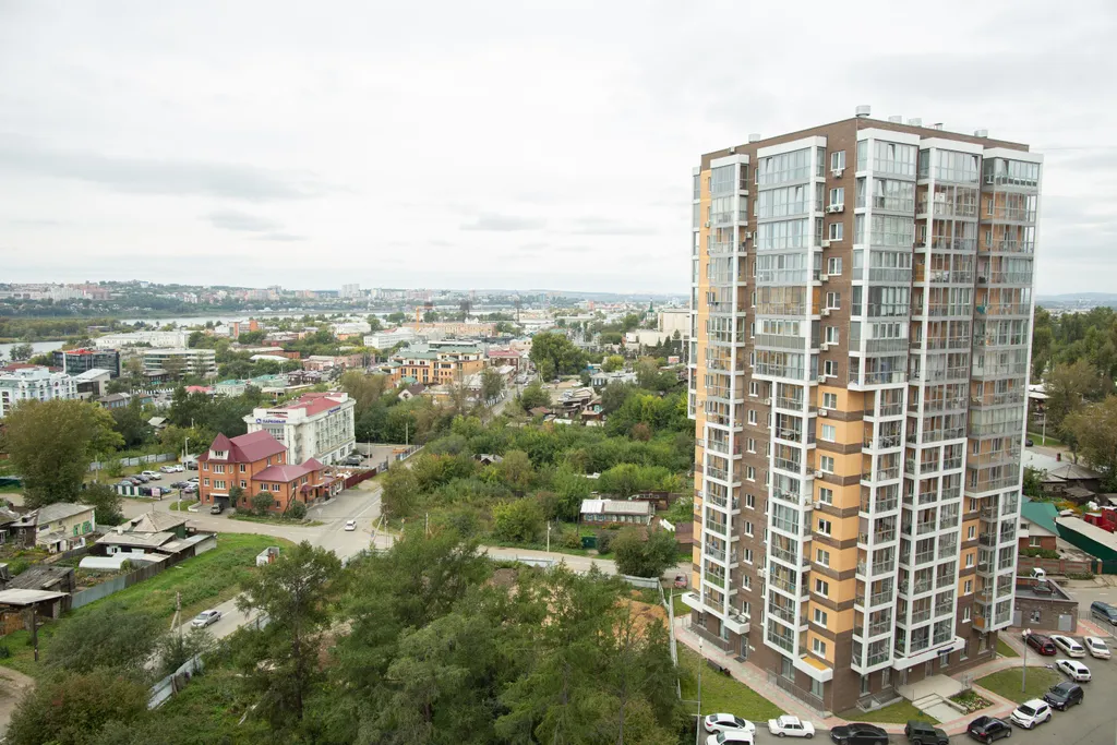 Студия однокомнатная в Октябрьском, 38 м², Иркутск — фото 24