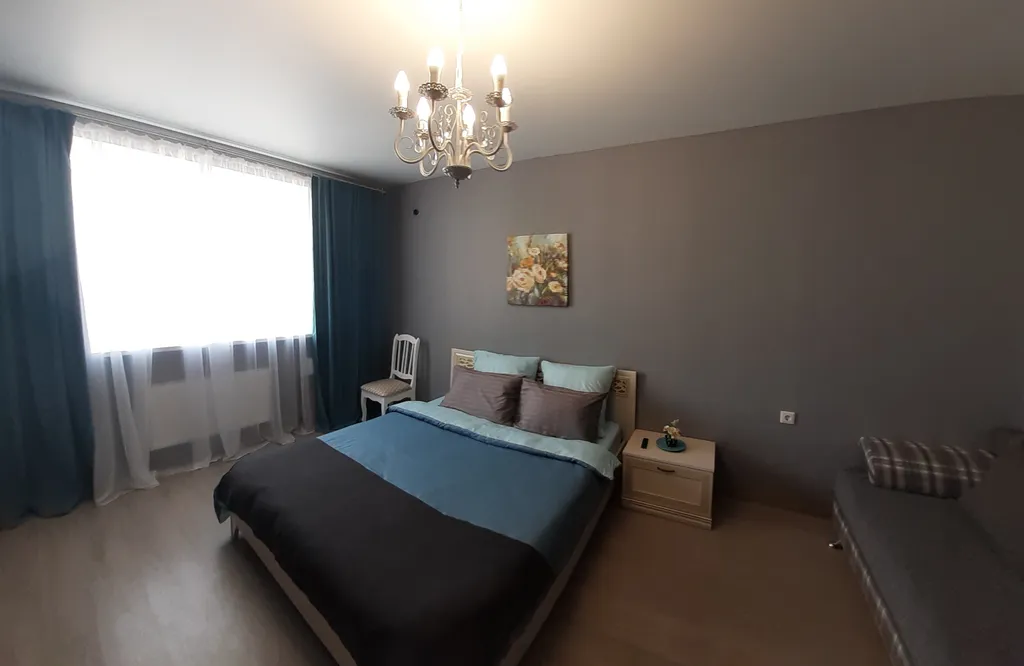 Квартира однокомнатная в Куйбышевском, 48 м², Самара — спальня, фото 7