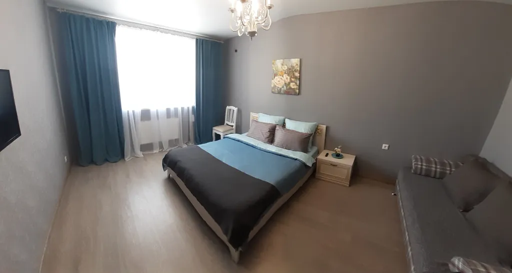 Квартира однокомнатная в Куйбышевском, 48 м², Самара — спальня, фото 2