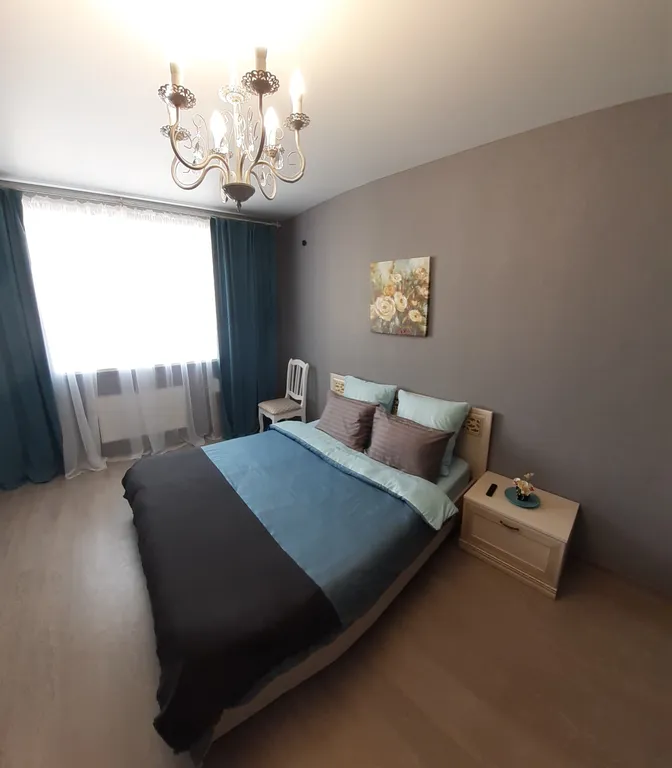 Квартира однокомнатная в Куйбышевском, 48 м², Самара — спальня, фото 3