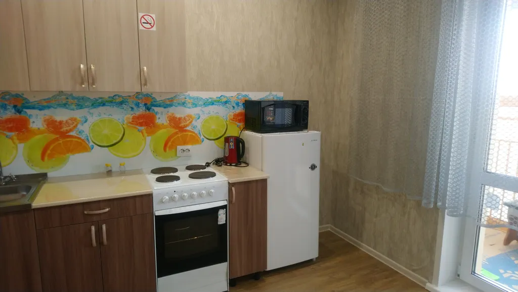 Апартаменты однокомнатные в Советском, 45 м², Красноярск — кухня