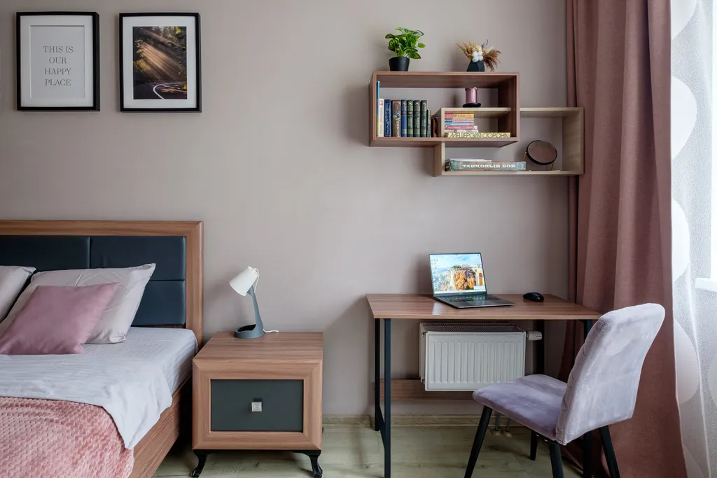 Квартира однокомнатная на улице Почтовой, 50 м², Рязань — спальня, фото 4