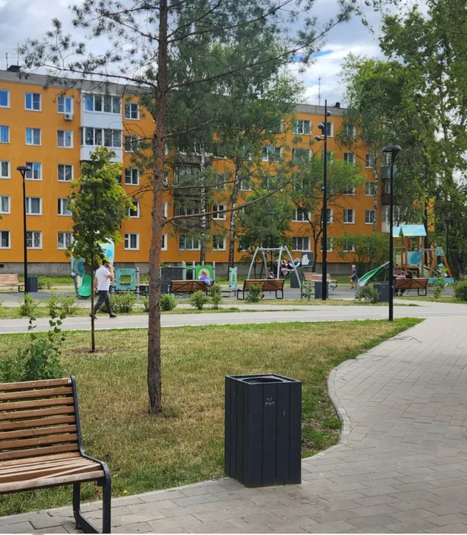 Квартира двухкомнатная в Сормовском, 50 м², Нижний Новгород — двор