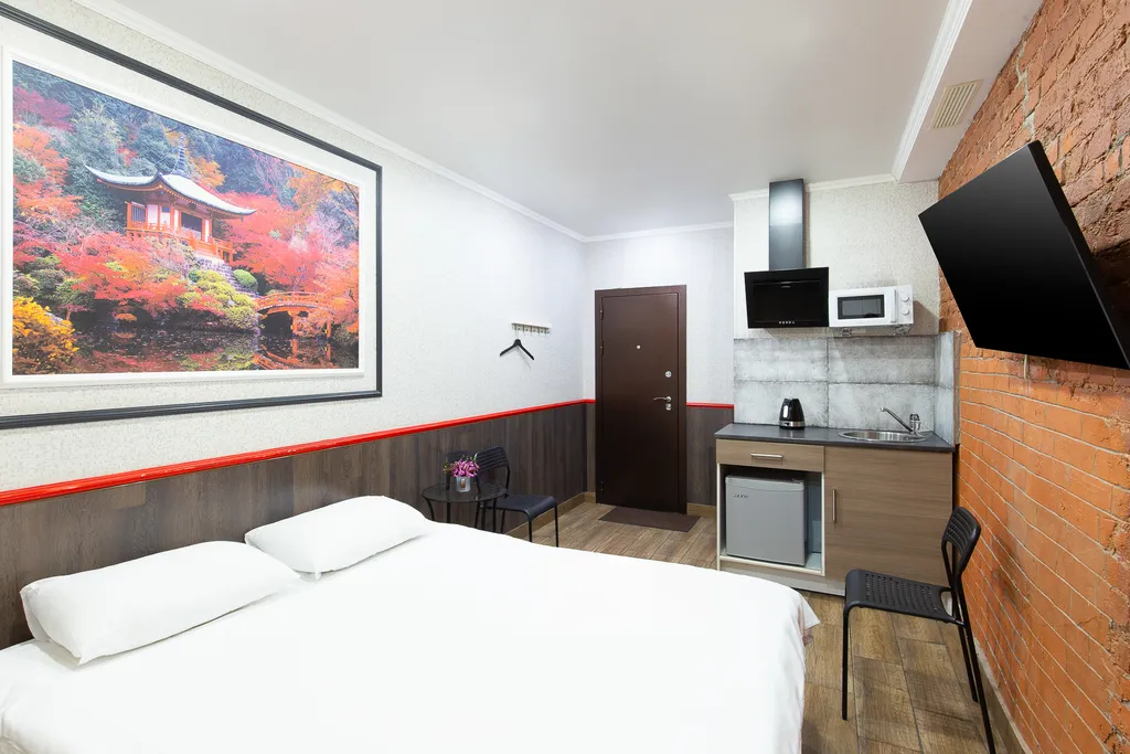 Студия комфорт с джакузи и мини-кухней