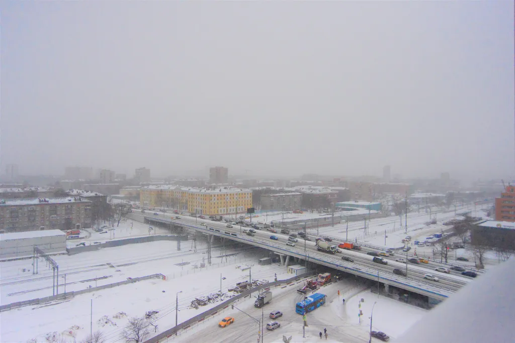 Студия однокомнатная у Владыкино, в Отрадном, 21 м², Москва — вид из окна