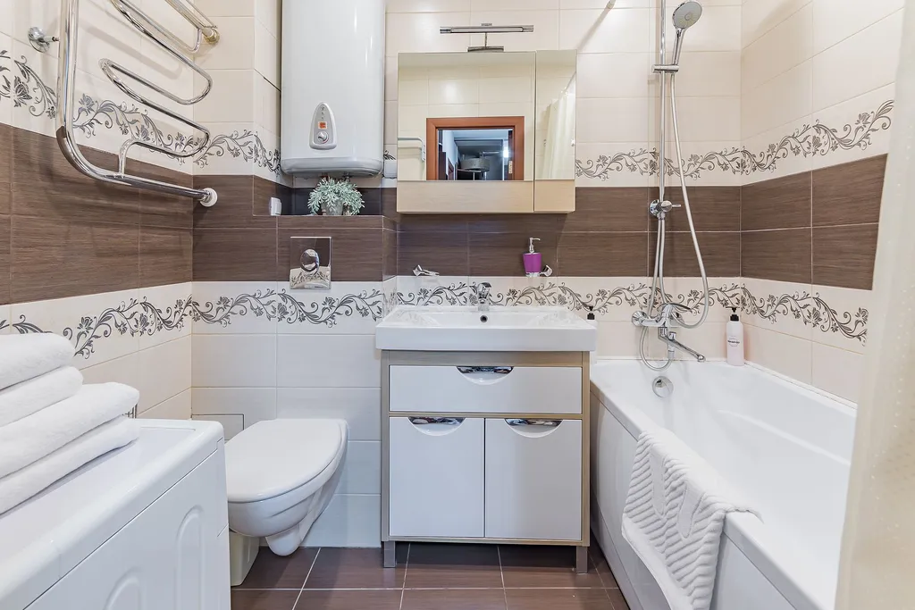 Квартира однокомнатная в Канавинском, 45 м², Нижний Новгород — ванная комната