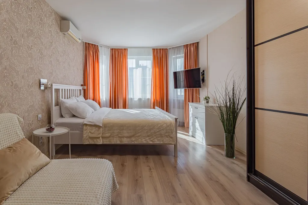 Квартира однокомнатная в Канавинском, 45 м², Нижний Новгород — спальня, фото 8